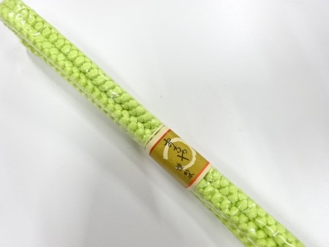  未使用品　正絹　手組帯締め